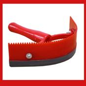 Horse Plastic Sweat Scraper Red image