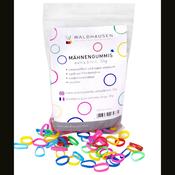 Multicolour X-Wide Plaiting Bands for Horse Hair