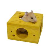 Rosewood Boredom Breaker Sleep N Play Cheese Small Animal Toy