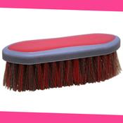 Two Tone Dandy Brush Red/Grey for Horse Hair image