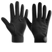 Cotton Riding Glove Medium BLACK