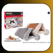 Smart Choice Cosy Cave 2 In 1 Tunnel Bed &amp; Mat