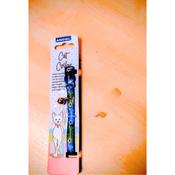 Ancol Blue Peacock Print Safety Cat Collar