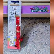 Ancol Cat Collar Red Reflective Softweave