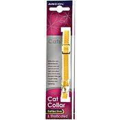 Ancol Super Soft Cat Safety Reflective Collar With Elastic YELLOW
