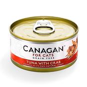 Canagan Grain Free Cat Tin Tuna With Crab 75g image