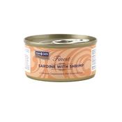 Finest Fish4Cats Sardine With Shrimp 70g SINGLE image