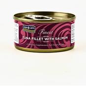 Finest Fish4Cats Tuna Fillet With Salmon 70g SINGLE image