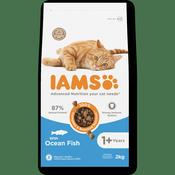 IAMS Adult Cat Food Ocean Fish 1+ 2 KG image