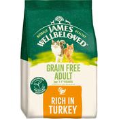 James Wellbeloved Turkey &amp; Veg Grain Free Adult Dry Cat Food 1.5 KG image