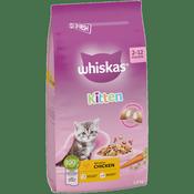 WHISKAS® Kitten 2-12 Months With Chicken Cat Dry Food 1.9 KG.