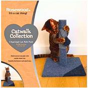 Rosewood Charcoal Felt Cat Post image