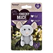 Rosewood Jolly Moggy Catnip Brown Mouse Cat Toy