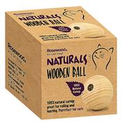 Rosewood Naturals Catnip Wooden Ball