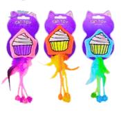 Smart Choice Plush Cupcake Cat Toy With Catnip image