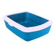 TRIXIE™ Classic Cat Litter Tray Turquoise/White