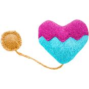 TRIXIE™ Heart Fabric Catnip Cat Toy