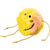 Trixie Monster Plush Catnip Cat Toy 10cm Orange/Yellow image