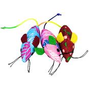 Trixie Mouse Fabric Polyester Catnip 7cm