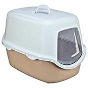 Trixie Vico Cat Litter Tray With Hood 40x40x56cm Blush