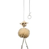 Trixie Sheep On An Elastic Plush 20cm Cat Toy
