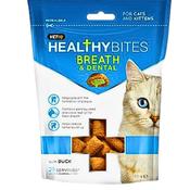 VetIQ Healthy Bites Cat Breath &amp; Dental Treats 65g SINGLE image