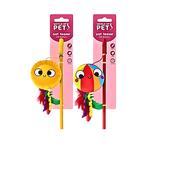 World Of Pets Feathery Plush Cat Teaser