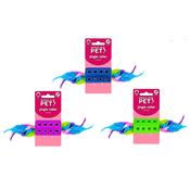World Of Pets Jingle Cat Toy With Feathers image