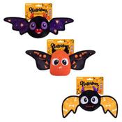 Smart Choice Halloween Plush Bat With Crinkle Wings &amp; Squeaker