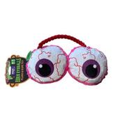 Smart Choice Halloween Squeaky Plush &amp; Rope Eyeball Dog Toy