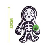 Smart Choice Halloween Squeaky Plush &amp; Rope Skeleton Dog Toy