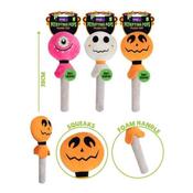 Smart Choice Halloween Squeaky Plush Spooky Lollipop Dog Toy