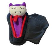 Smart Choice Halloween Treat Hiding Squeaky Dracula Dog Toy