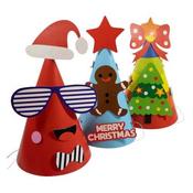 Smart Choice Christmas Party Hats 3pk