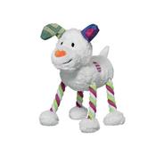 Good Boy Christmas Snowman &amp; Snowdog Hug Tug 11" Dog Toy