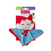 KONG® Christmas 2025 Holiday Crackles Santa Kitty Cat Toy