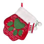 KONG Christmas 2025 Holiday Stocking Paw Large