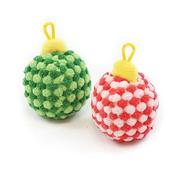 Happy Pet Christmas Bright Bauble Cat Toys 2pk image