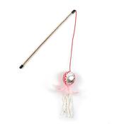 Happy Pet Christmas Bright Bauble Pink Cat Teaser