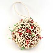 Happy Pet Christmas Festive Snowball Small Animal Toy