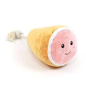 Happy Pet Christmas Ham Tough Rope Dog Toy image