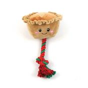 Happy Pet Christmas Ropee Mince Pie Dog Toy Small