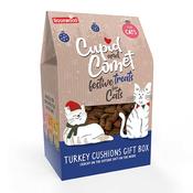 Rosewood Christmas Turkey Cat Cushion Gift Box 180g