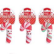 Smart Choice Christmas Candy Cane Catnip Cat Toy 10cm