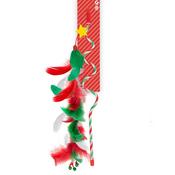 Smart Choice Christmas Feather Wiggly Cat Teaser 40cm