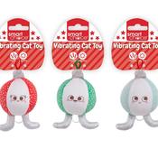 Smart Choice Christmas Vibrating Bauble Cat Toy 7cm