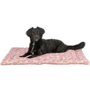 Trixie Plush Lying Mat For Pets With Hearts Pink 90×70cm