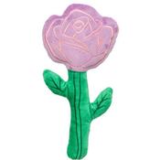 Trixie Plush Rose On Stem Dog Toy Lilac 30cm image