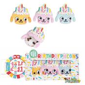 Smart Choice Happy Birthday Treat Hiding Birthday Plush Cake Dog Toy
