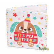 Smart Choice Plush Birthday Card Plush Dog Toy with Crinkle